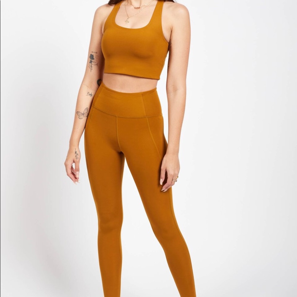 Girlfriend Collective Paloma Bra and Legging set